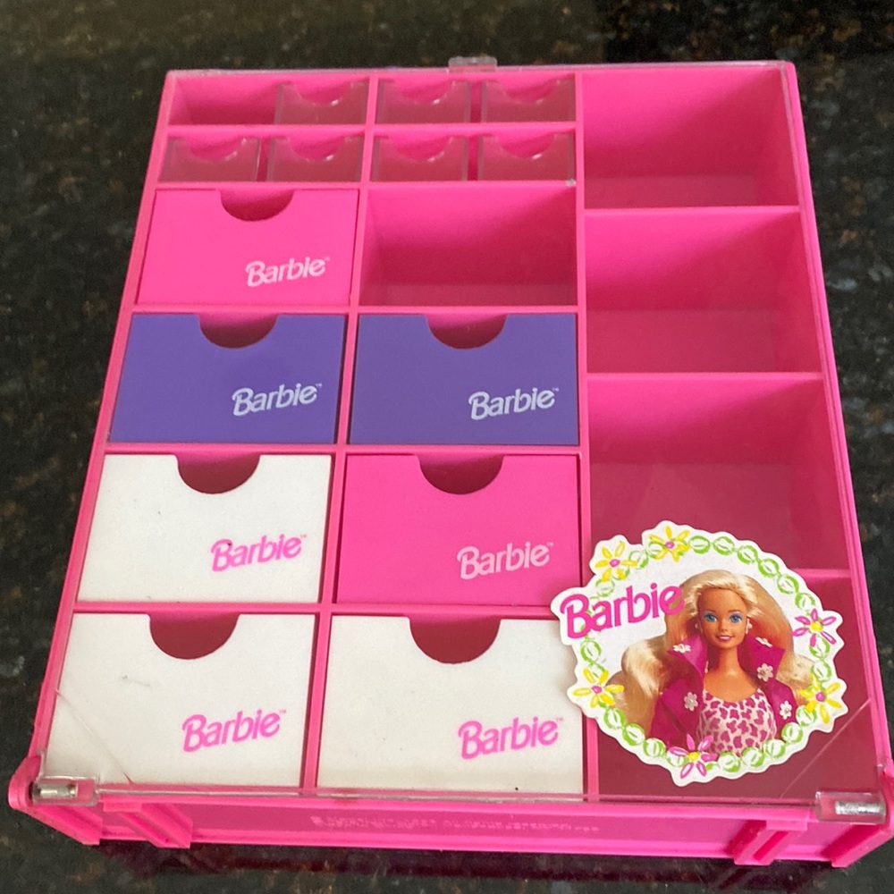 Vintage Barbie Accessory Case